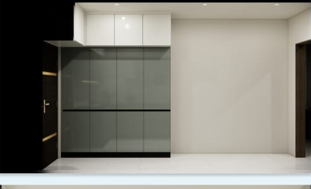 Utility & Tall Unit Detail interior detail